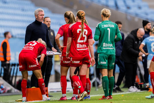 Linköpings tränare Willie Kirk