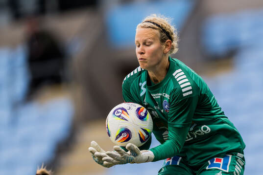 Linköpings målvakt Cajsa Andersson