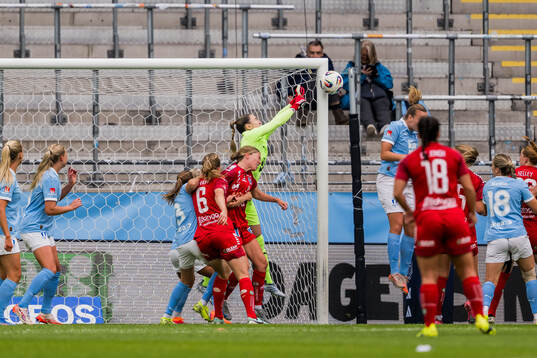 Malmö FFs målvakt Moa Öhman