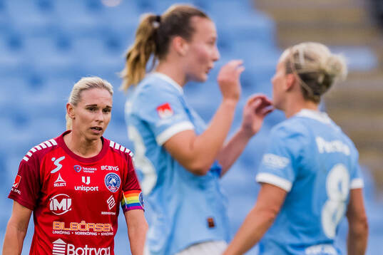Linköpings Jonna Andersson deppar