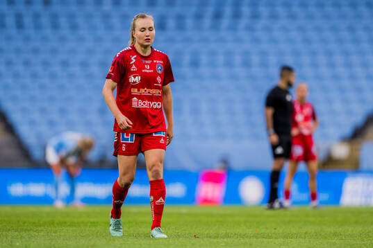 Linköpings Noor Eckhoff deppar