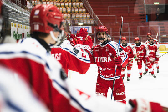 Bläddra bland fler bilder av Ishockey, U18 Nationell Norra, Timrå - Piteå