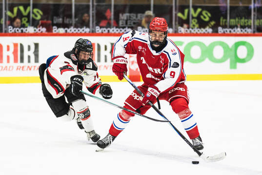 Piteås Elias Lundmark och Timrås Tim Neuman