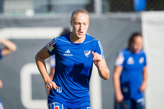 IFK Norrköping FKs lagkapten Wilma Leidhammar