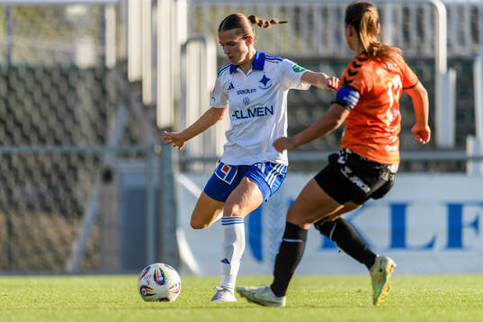 IFK Norrköpings Agnes Ekberg och Kristianstads Emma