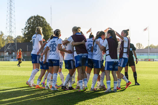 IFK Norrköpings spelare jublar