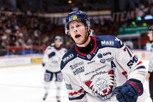 Linköpings Fredrik Karlström jublar