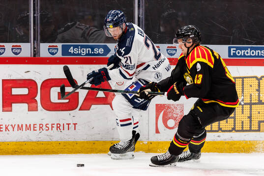 Linköpings Christoffer Ehn och Brynäs Jakob Silfverberg