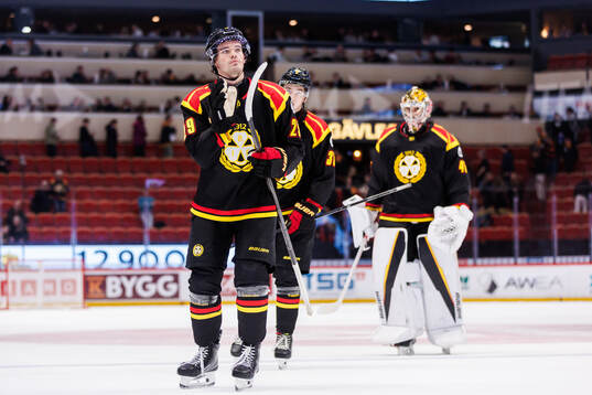 Brynäs Axel Andersson deppar