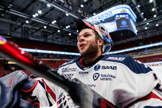Linköpings målvakt Jesper Myrenberg