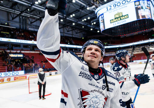 Linköpings Eskild Bakke Olsen jublar