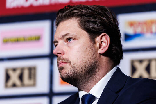 Linköpings assisterande tränare Mattias Zackrisson