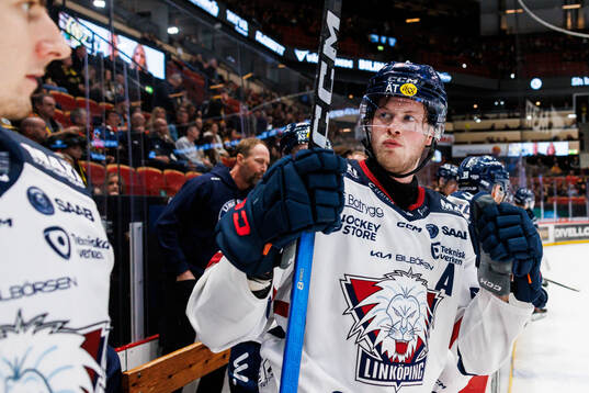 Linköpings Fredrik Karlström jublar