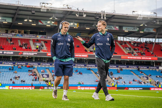 Kristian Arnstad and Andreas Schjelderup of Norway