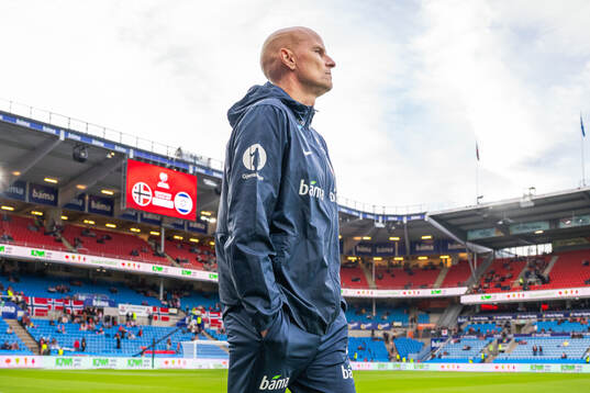 Ståle Solbakken, head coach of Norway