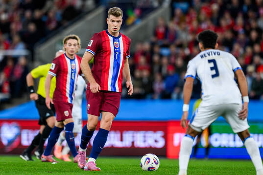 Alexander Sørloth of Norway