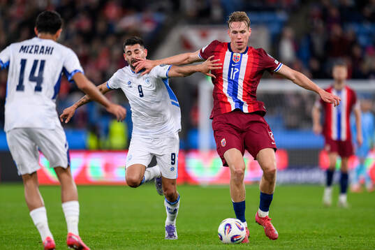 Tai Baribo of Israel and Torbjørn Heggem of Norway