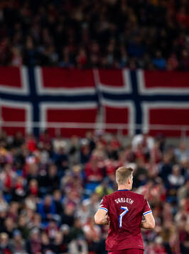 Alexander Sørloth of Norway