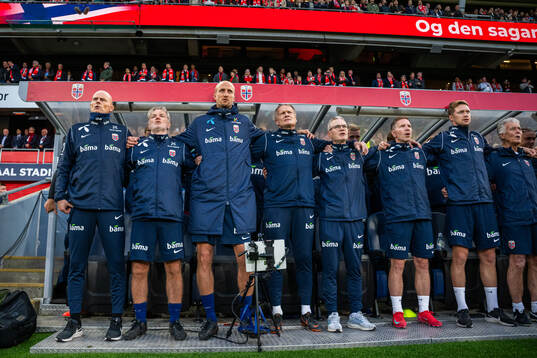 Ståle Solbakken, head coach of Norway, and his coaching