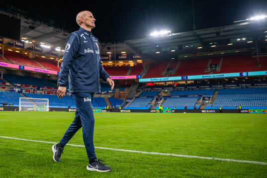 Ståle Solbakken, head coach of Norway