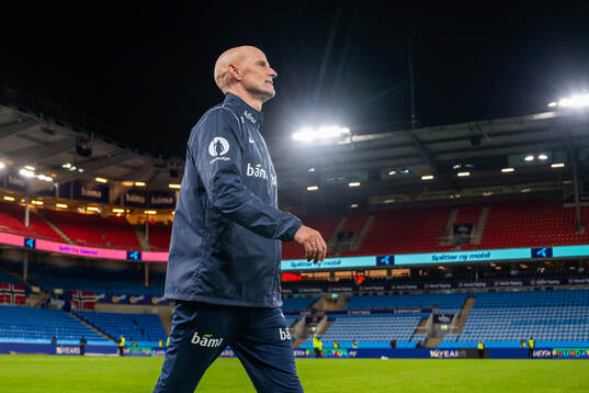 Ståle Solbakken, head coach of Norway