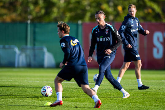 Thelo Aasgaard of the Norwegian national football team