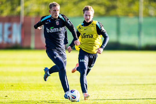Marcus Holmgren Pedersen of the Norwegian national football