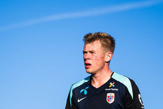 Aune Heggebø of the Norwegian national football team