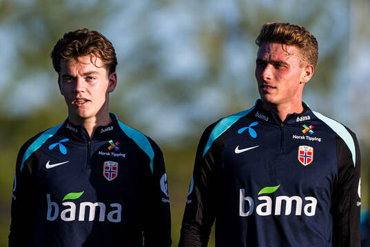 Sverre Nypan and Sebastian Sebulonsen of the Norwegian