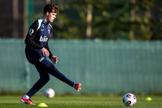Sverre Nypan of the Norwegian national football team
