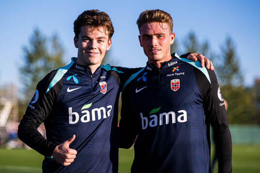Sverre Nypan and Sebastian Sebulonsen of the Norwegian
