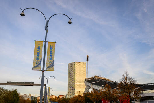 Branding outside the stadium