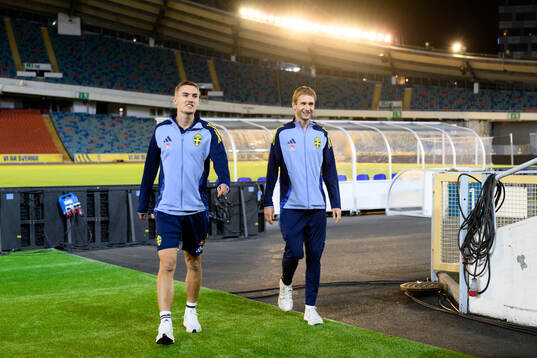 Gustaf Lagerbielke and Benjamin Nygren of the Swedish men's