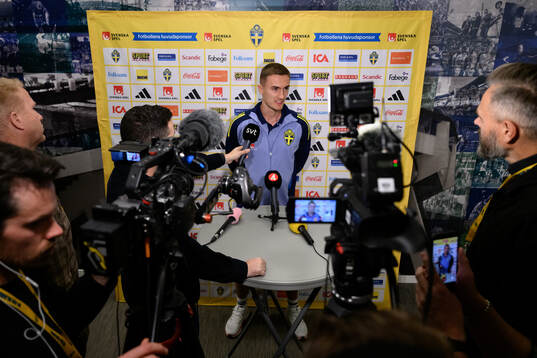 Gustaf Lagerbielke of the Swedish men's national football