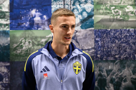 Gustaf Lagerbielke of the Swedish men's national football