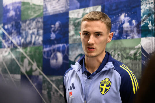 Gustaf Lagerbielke of the Swedish men's national football