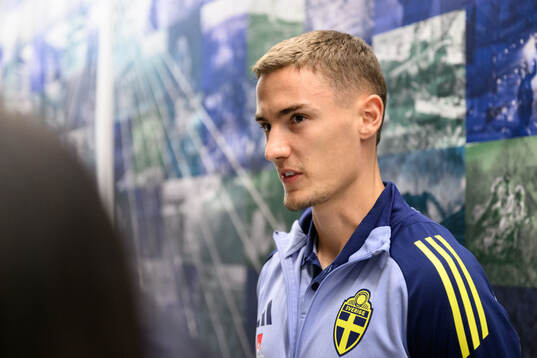 Gustaf Lagerbielke of the Swedish men's national football