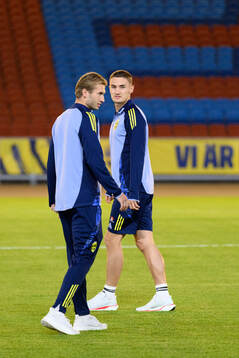 benjamin Nygren and Gustaf Lagerbielke of the Swedish men's