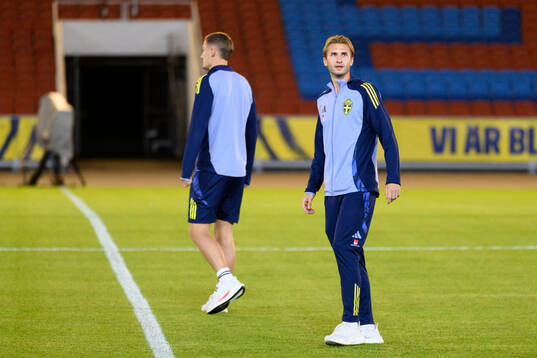 Benjamin Nygren of the Swedish men's national football team