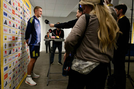 Gustaf Lagerbielke of the Swedish men's national football
