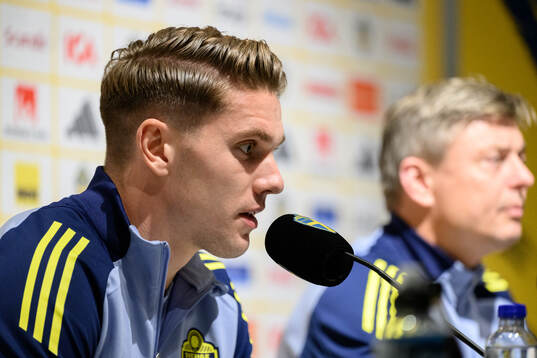 Viktor Gyökeres of the Swedish men's national football team