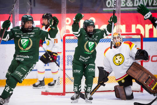 Bläddra bland fler bilder av Ishockey, SDHL, Färjestad - Brynäs