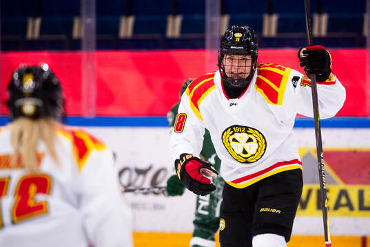 Brynäs Elin Svensson jublar