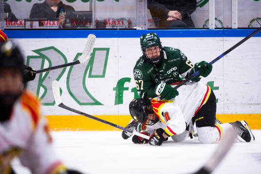 Färjestads Michelle Löwenhielm och Brynäs Noora Tulus