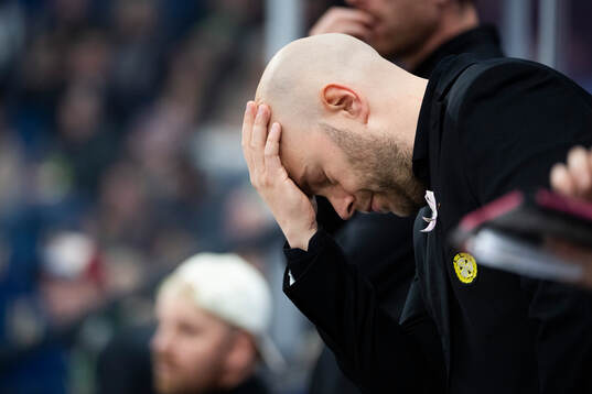 Brynäs huvudtränare Filip Eriksson