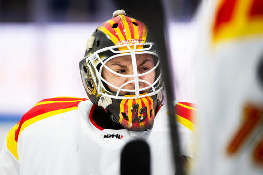 Brynäs målvakt Klara Peslarova