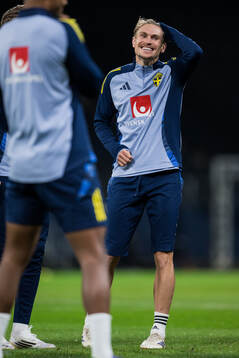 Carl Starfelt of the Swedish men’s national football team