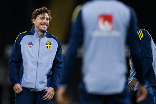 Victor Nilsson Lindelöf of the Swedish men’s national