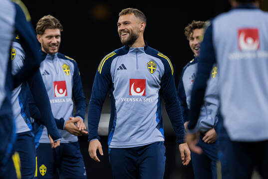 Jesper Karlström of the Swedish men’s national football