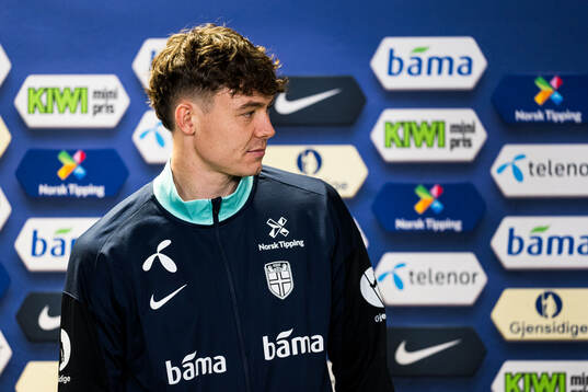 Jørgen Larsen of the Norwegian national football team